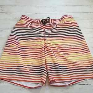 Joe boxer swim trunks sz L 36/38